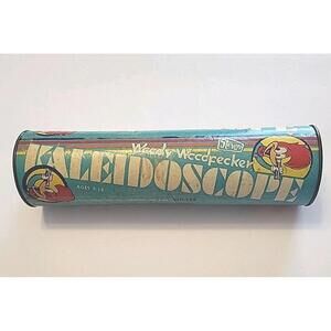 Vintage 1973 Toy Kaleidoscope Woody Woodpecker #125 By Steven MFG Hermann MO USA